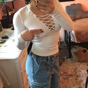 Intimately Free People ribbed long sleeve